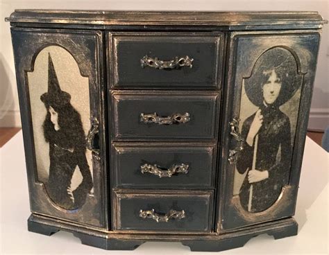 Unlock the Secrets of Witchcraft with a Witchcraft Book Jewelry Box